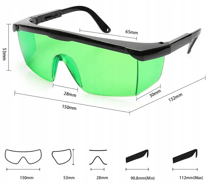 Ultra™ Zelené brýle